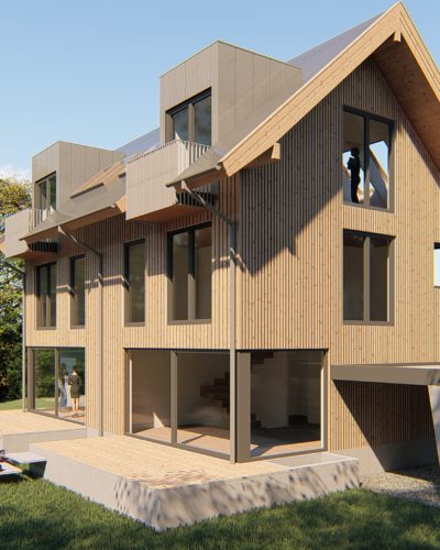HINTERSEE | Baugrund mit fix fertiger Einreichplanung für Doppelhausvilla in herrlicher Grünlage_Haus 2