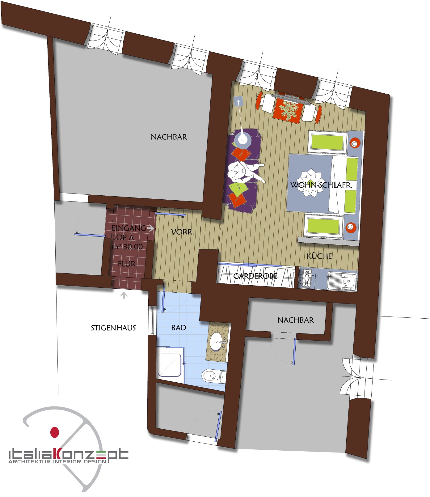 ALC Apartment 01 Grundriss My Home Is My Home