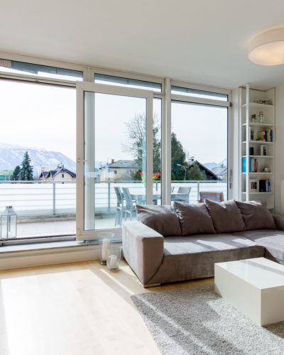 LEOPOLDSKRON | Penthousewohnung mit 50 m² Dachterrasse und Untersbergblick